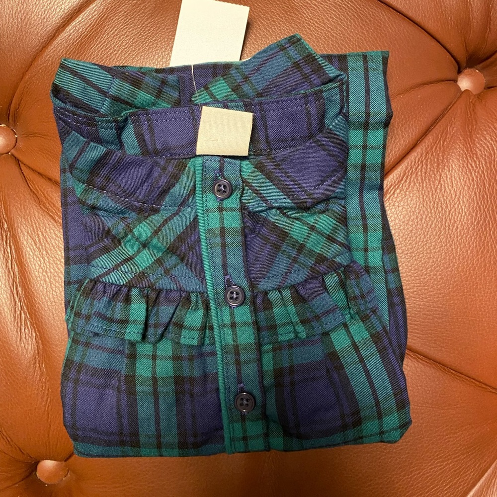 Crewcuts classic plaid nightgown. Sweet and comfy. NWT.